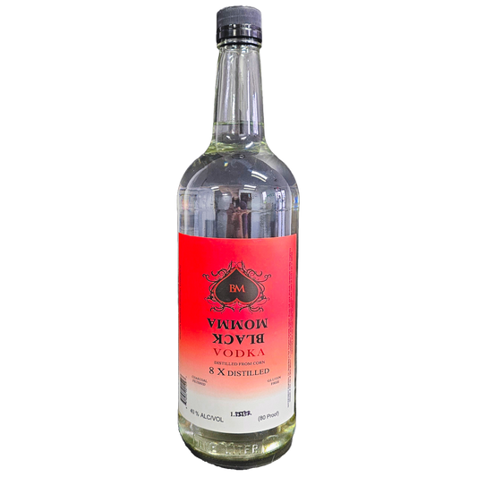 Black Momma - Vodka 8x Distilled (1L)