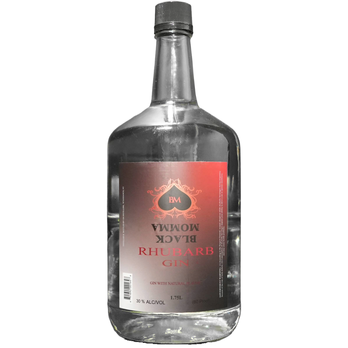 Black Momma - Rhubarb Gin (1.75L) (glass) (case)