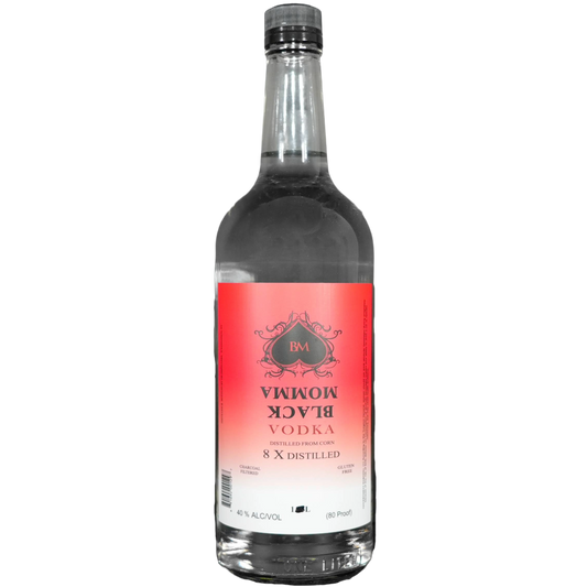 Black Momma - Vodka 8x Distilled (1L) (case)